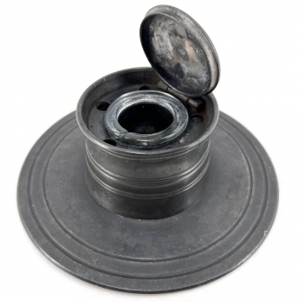 Pewter Capstan Ship’s Inkwell