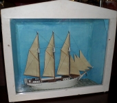 Small Nova Scotia Ship Diorama