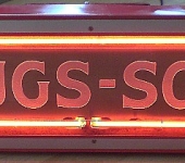 Drugs & Soda Neon Sign