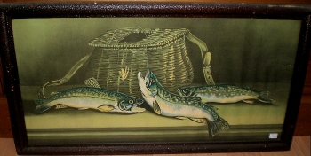 Early 1900’s “A Day’s Catch” Fisherman’s Print