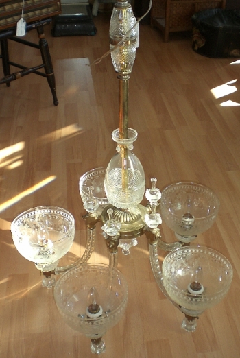 Large 19th Century Classical Chandelier