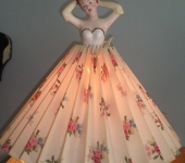 1950’s Figural Lady Lamp