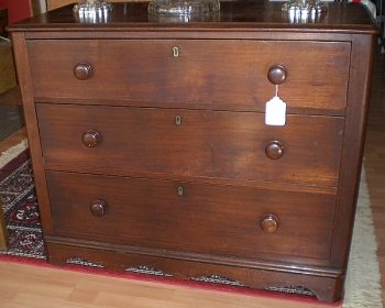 Small Mahogany Chest
