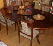 Superb Danish Teak Dining Table & Chairs