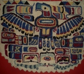 Northwest Coast Native Hooked Rug