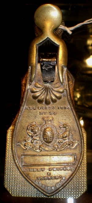 Fine Victorian Brass Paper Clip