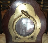 Early Small Plaque-Mounted Ship’s Porthole
