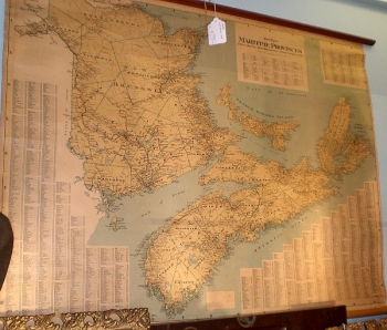 Maritime Provinces School Map