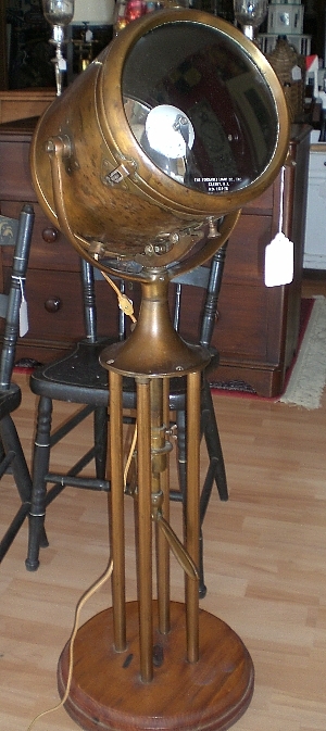 Scarce Copper Ship’s Deck Light