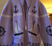 1970’s Nautical Motif Sweater