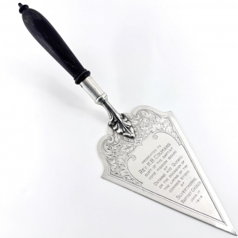 Canadian Sterling Presentation Trowel