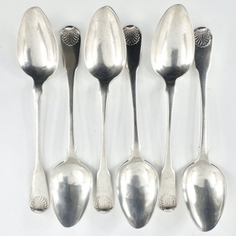 Six Nordbeck Halifax Teaspoons
