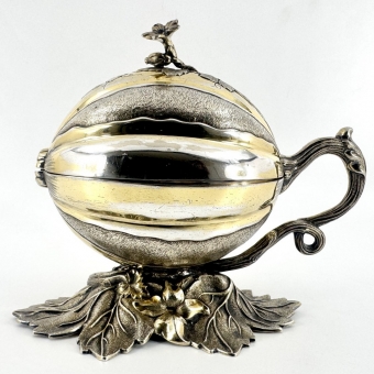 Sheffield Plate Sauce Tureen