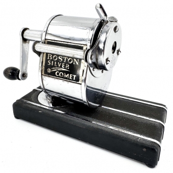 Boston Silver Comet Pencil Sharpener