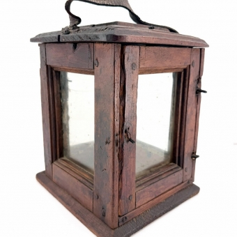 Primitive Early 19thC. Lantern