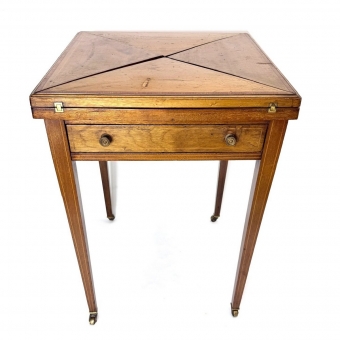Mahogany Envelope Table