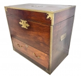 Georgian Campaign Trunk/Silver Chest