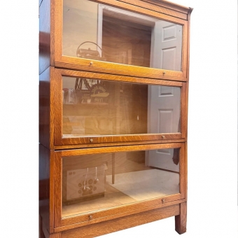 Medium Oak Barrister’s Bookcase