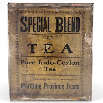 Maritime Province Trade Tea Tin