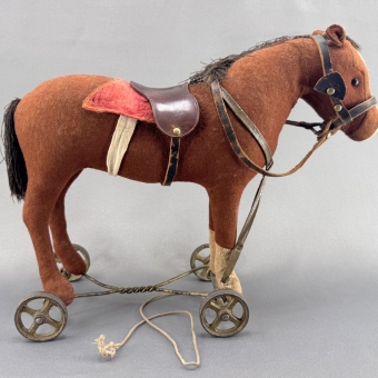 Steiff Horse Pull Toy