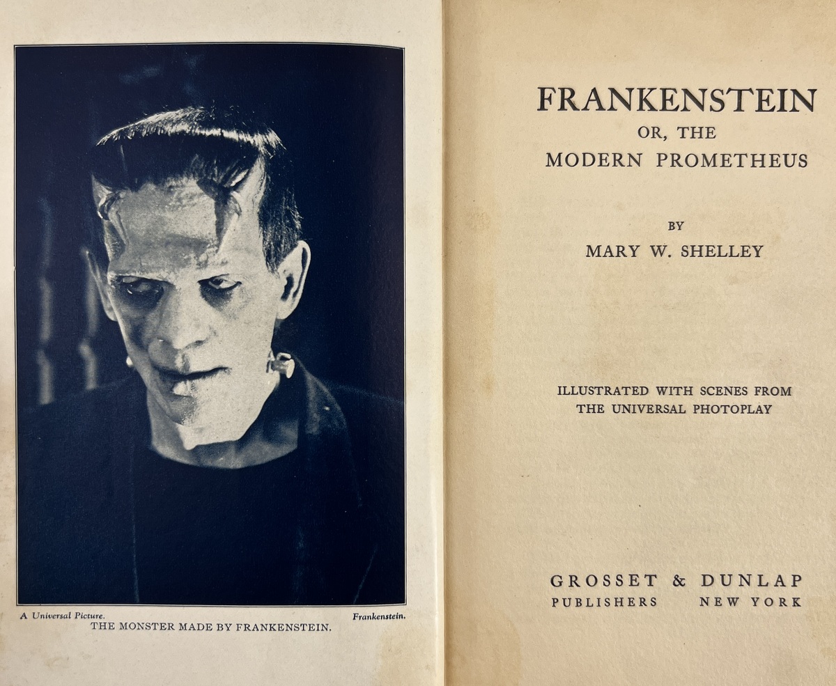 Frankenstein, 1st Photoplay Ed.